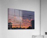 Electric Sunset  Acrylic Print