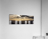 Sunset over Death Valley Impression acrylique