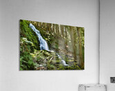 White Step Falls Acrylic Print