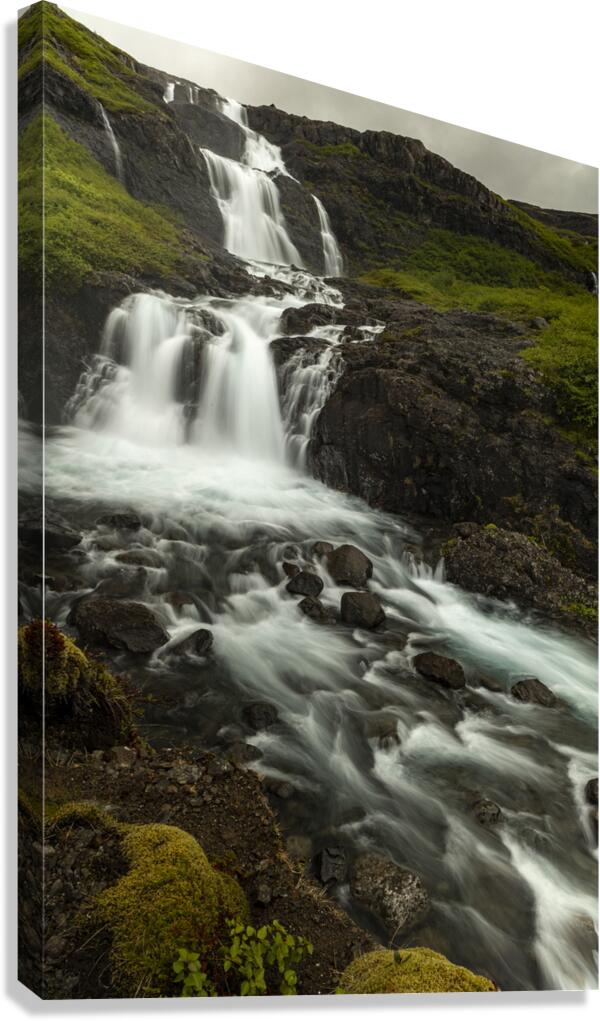 Iceland Falls 4 Canvas Print