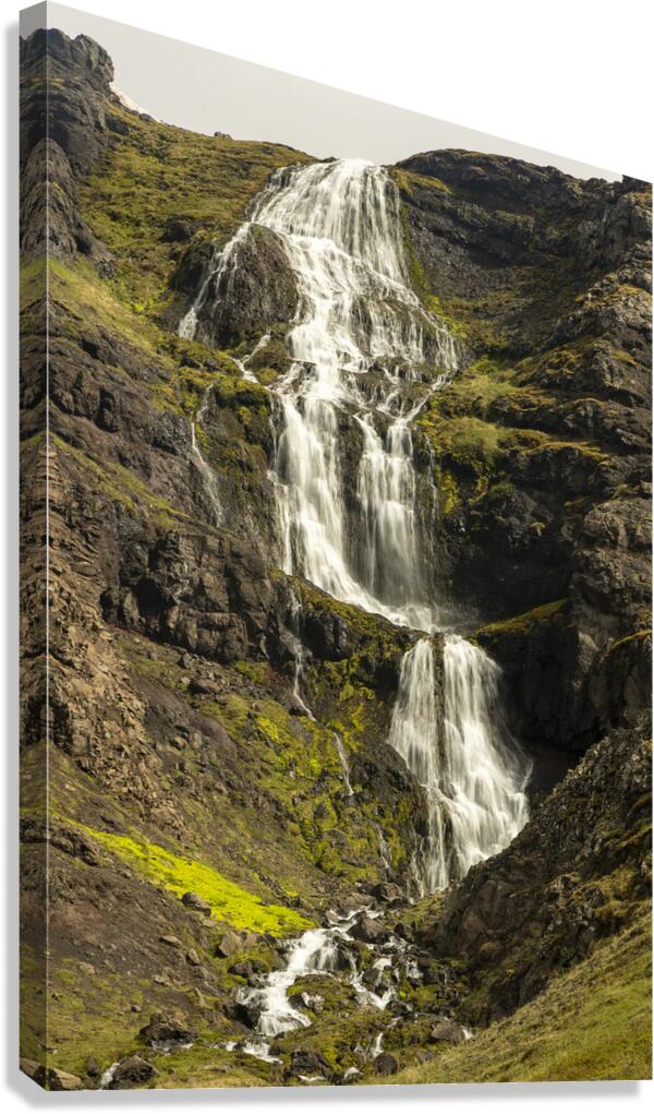 Iceland Falls 2 Canvas Print