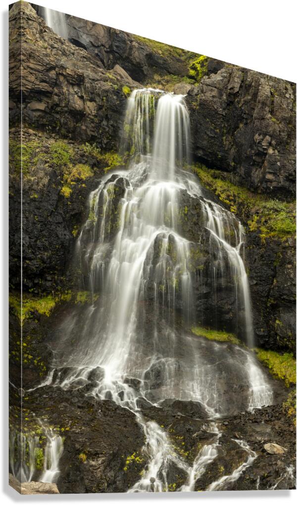 Iceland Falls 1 Canvas Print