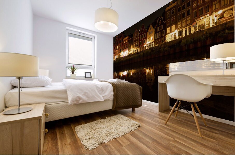Dreamy Canal Mural print
