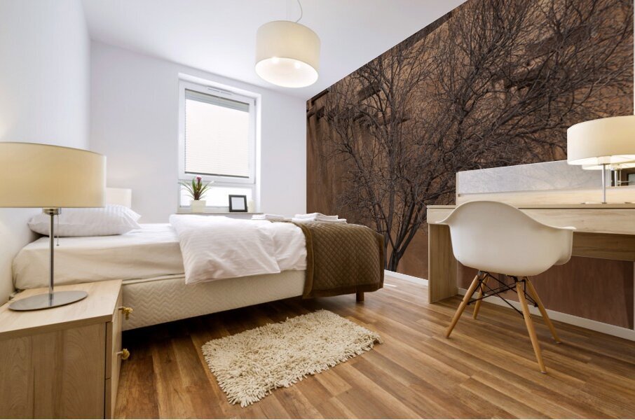Adobe Tree Mural print
