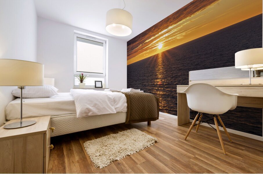 Northern Susnet Mural print