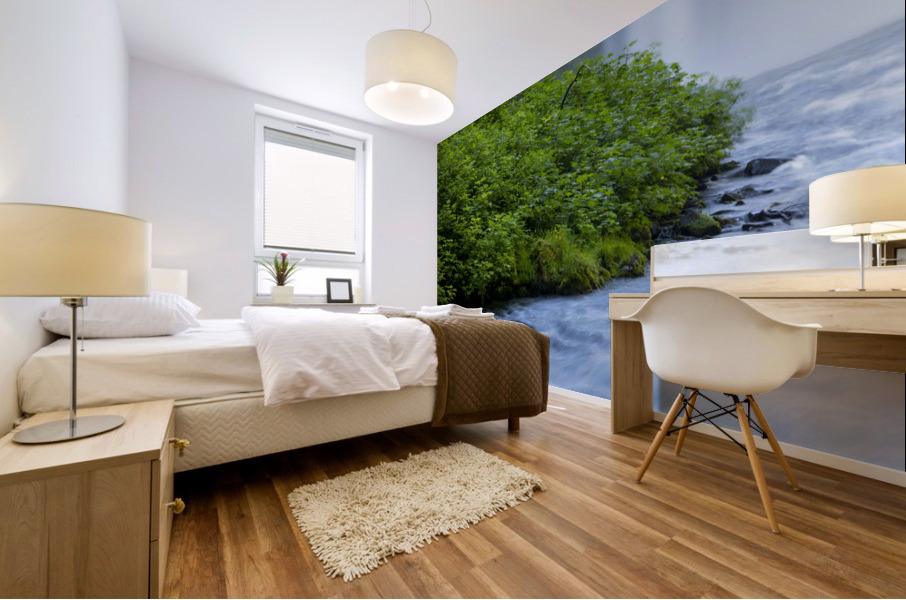 Round the Bend Mural print