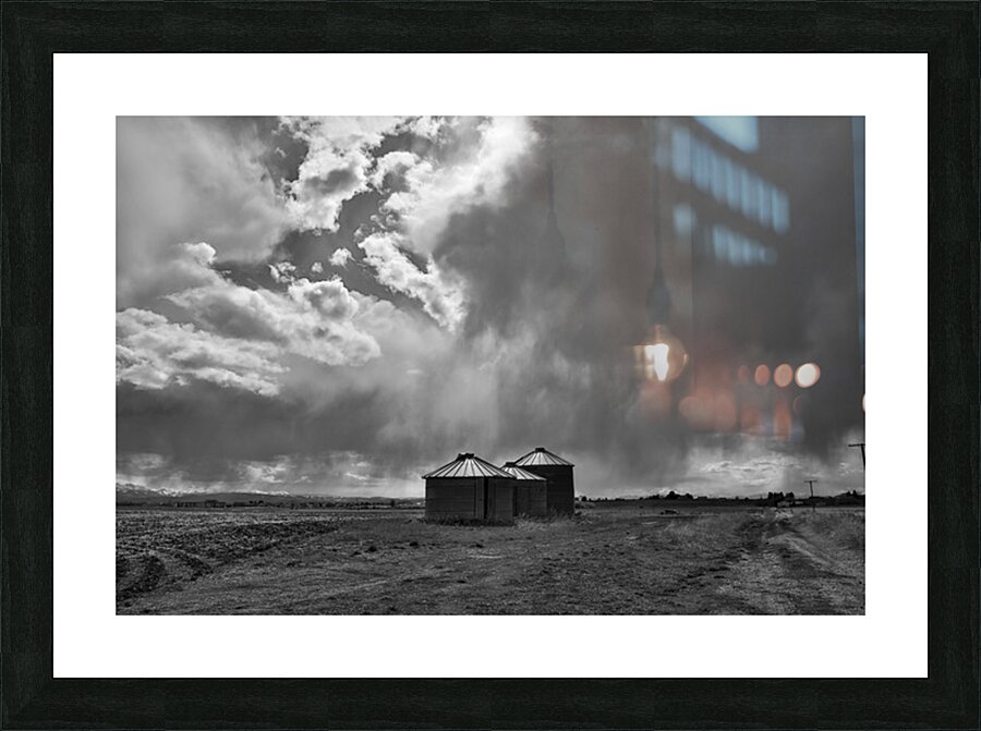 Passing Storm Picture Frame print