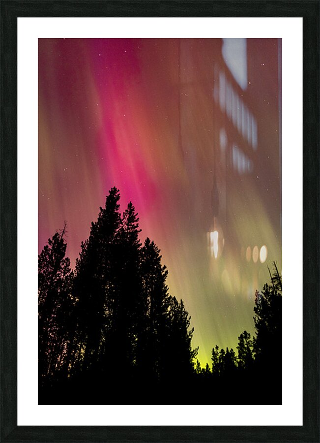 Aurora 3 Picture Frame print
