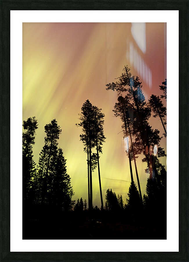 Aurora 4 Picture Frame print