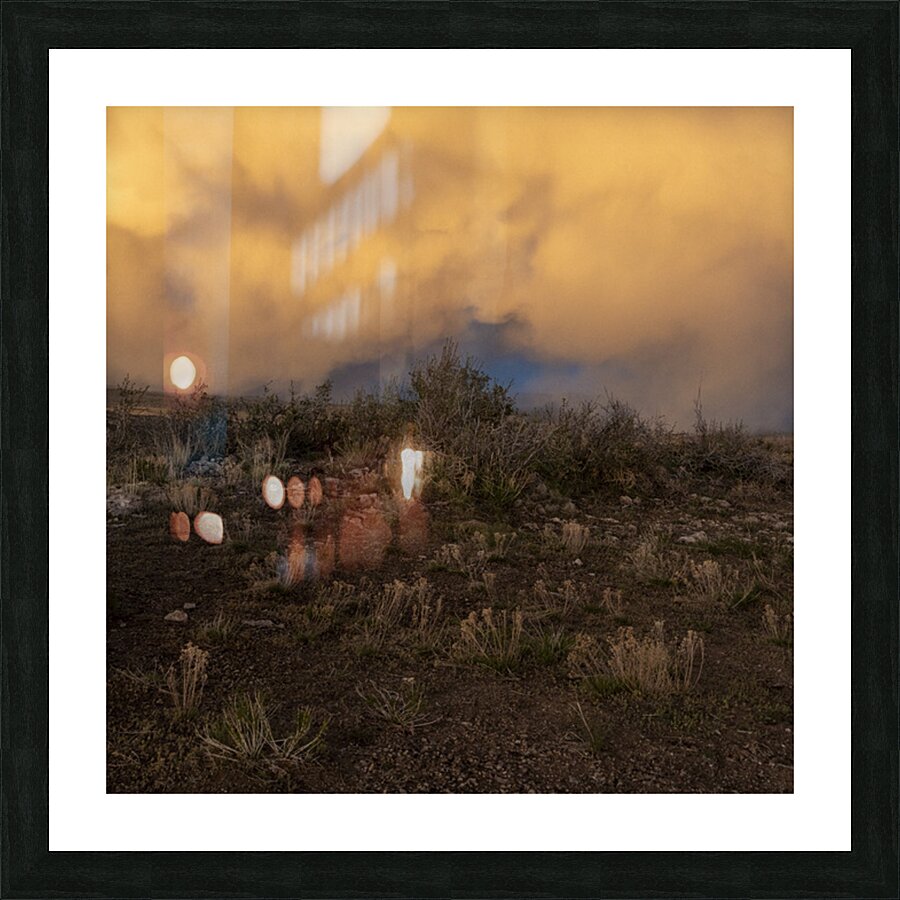 Ethereal Bush Picture Frame print