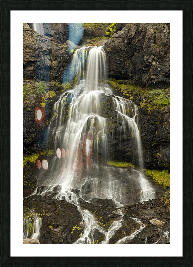 Iceland Falls 1 Picture Frame print