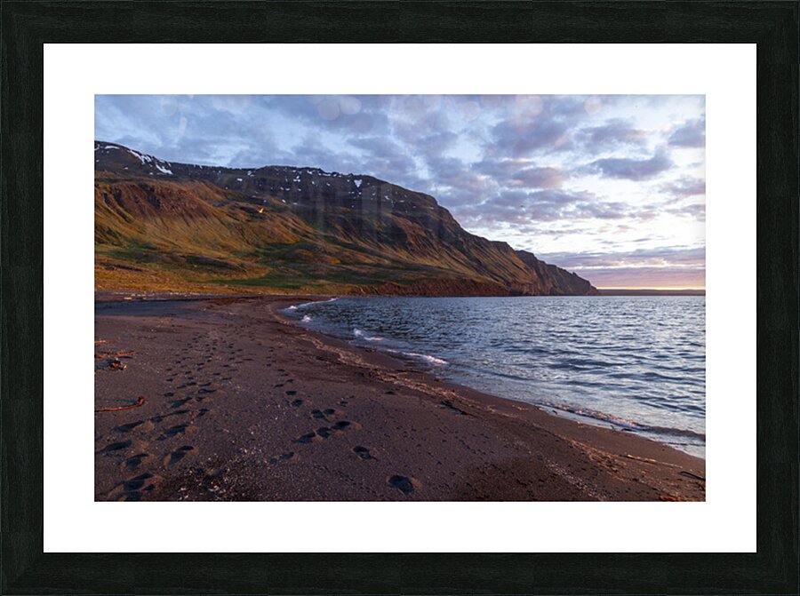 Friend on the Beach Picture Frame print