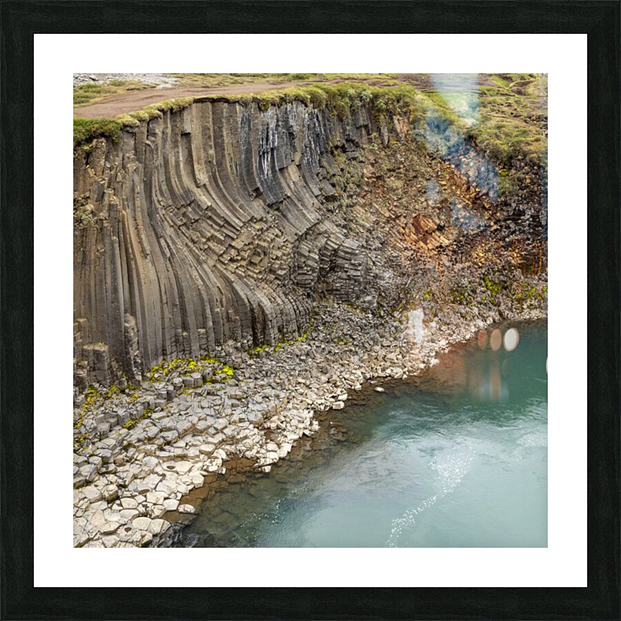Studlagil Picture Frame print