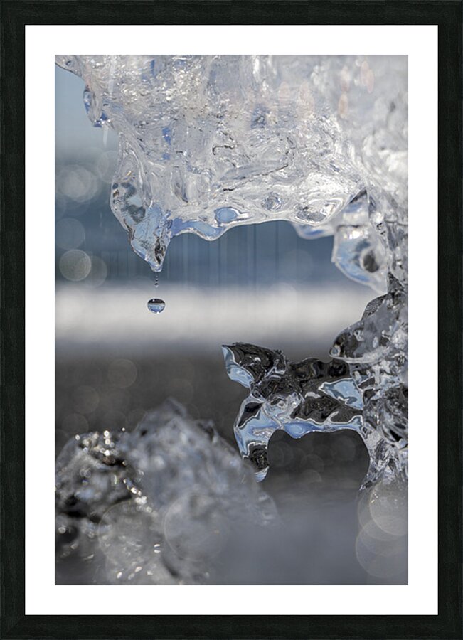 Diamond Beach Picture Frame print