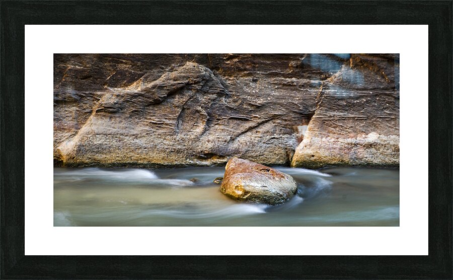 Carving the Narrows Picture Frame print