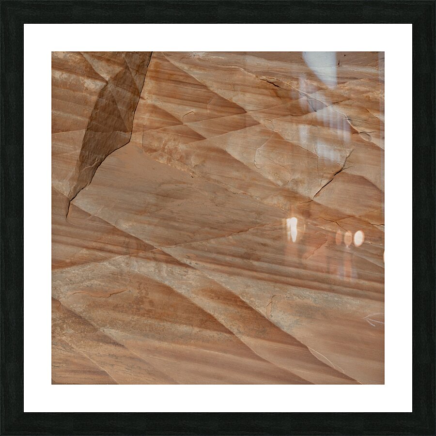 Aesthetic Stone Picture Frame print