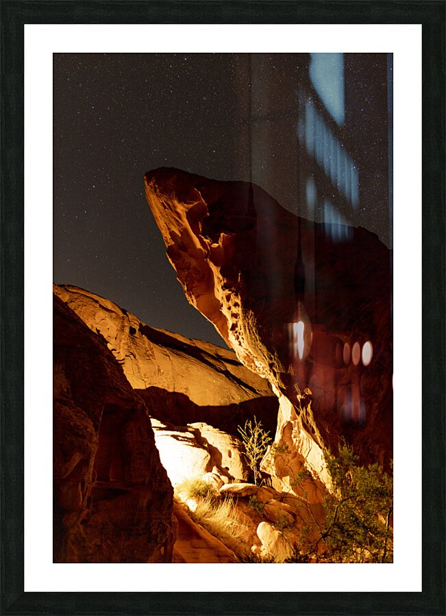 Lantern Light Picture Frame print