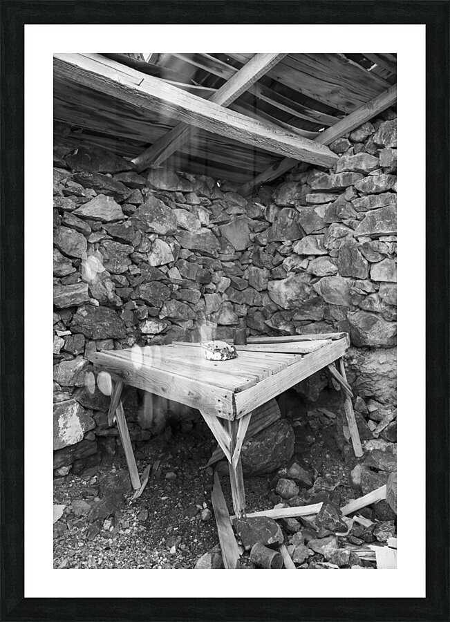 Time Before Picture Frame print