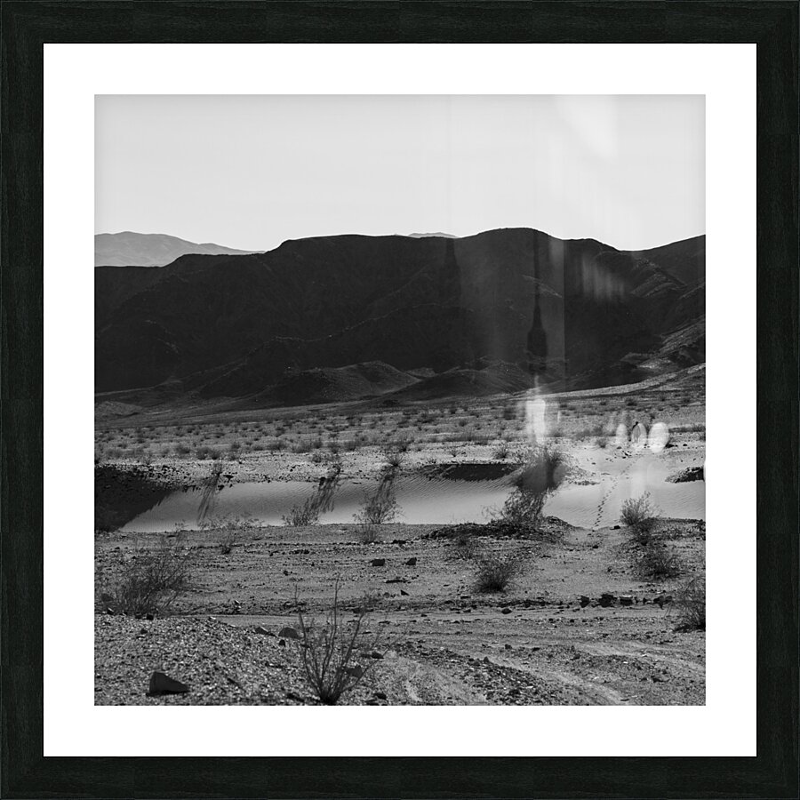 Andy Alone Picture Frame print