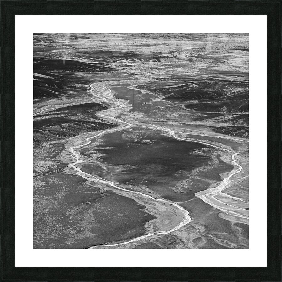 Alluvial Picture Frame print