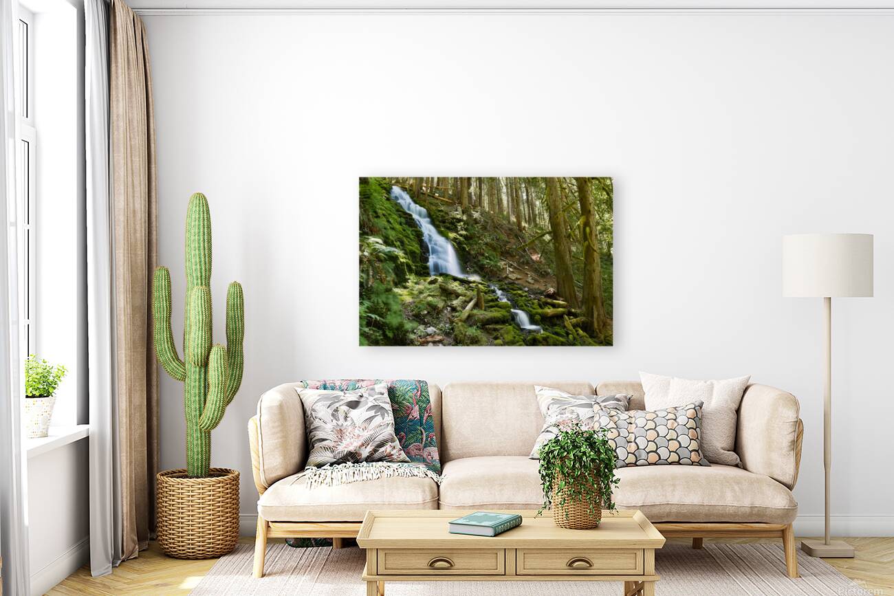 White Step Falls Reproduction
