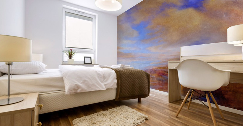 2114 immer weiter     Mural print