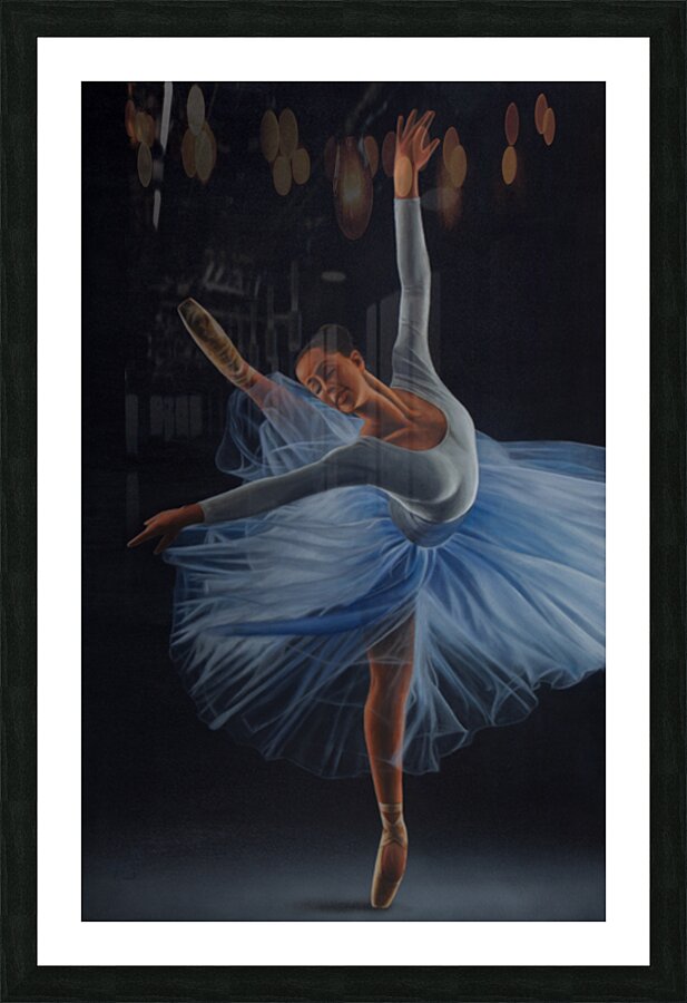 Ballerina2 Picture Frame print