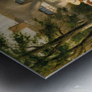 A masterful painting that captures a moment Metal print