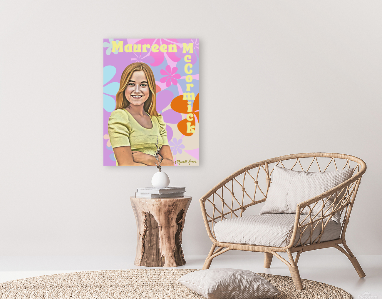 Maureen McCormick Portrait Print Reproduction