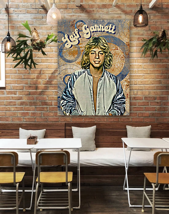 Leif Garrett Portrait Print by Theresa Channell-Ramos