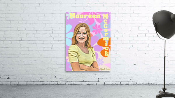 Maureen McCormick Portrait Print Wall Preview
