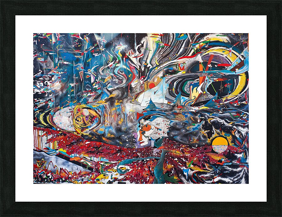 Time and Its Reverse Picture Frame print