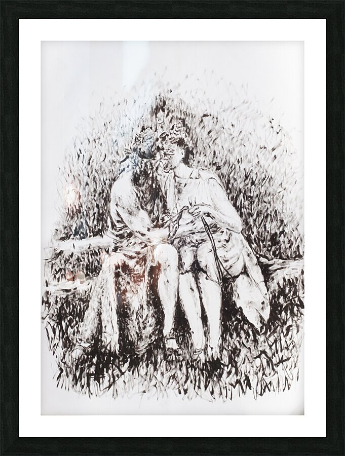  The Wedding  Picture Frame print