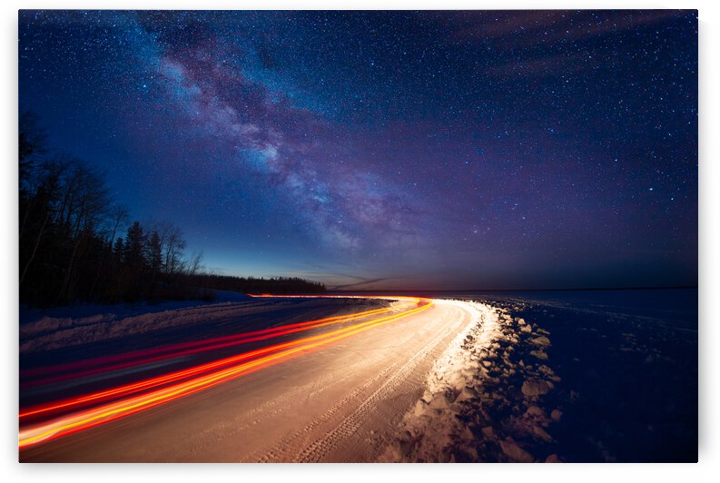 The Canadian Ice Road to the Northern Lights | Pinehouse Lake by Dre Erwin Photography