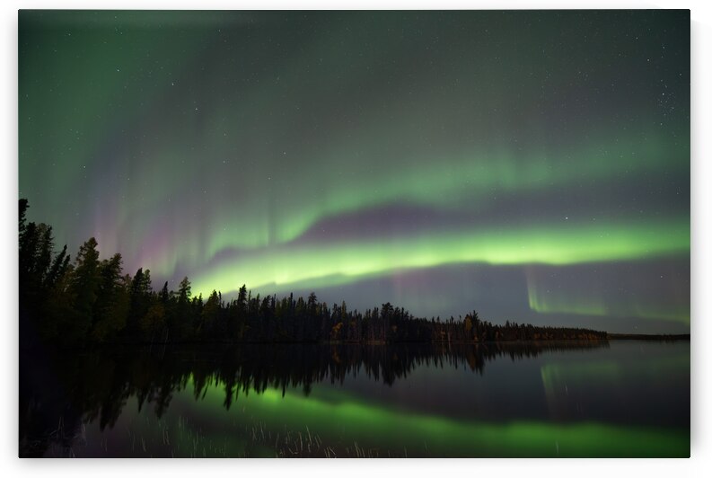Ethereal Reflections: Gordon Lakes Aurora Dance by Dre Erwin Photography