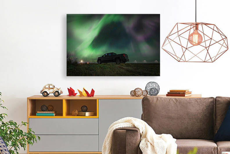 Getting lost is a great way to find myself - Aurora Borealis Regina Saskatchewan Canada by Dre Erwin Photography