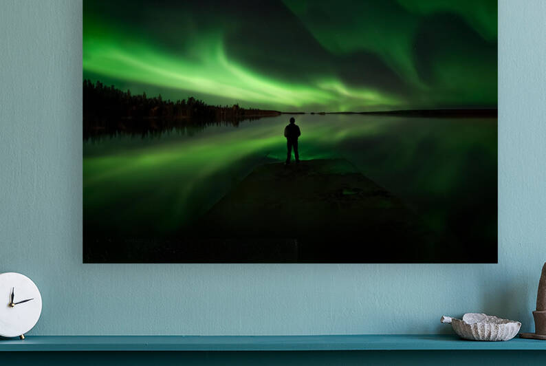 Northern Lights Northern Saskatchewan by Dre Erwin Photography