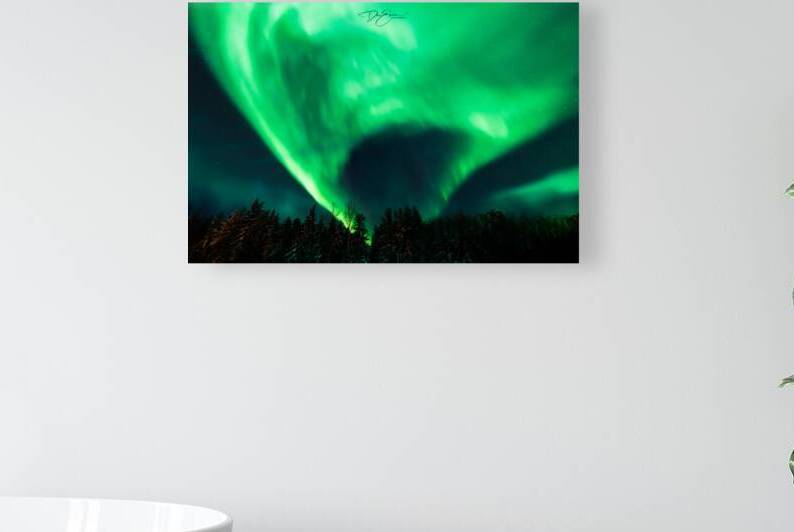 Celestial Symphony: Dre Erwins Aurora Borealis in Northern Saskatchewans Pinehouse by Dre Erwin Photography
