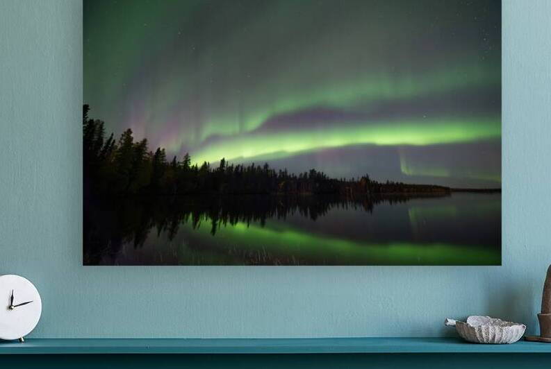 Ethereal Reflections: Gordon Lakes Aurora Dance by Dre Erwin Photography