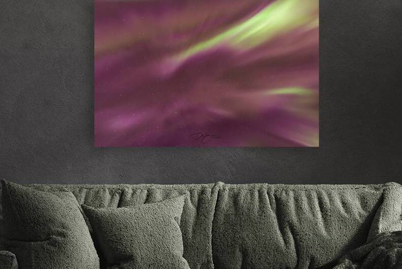 Enchanting Pink Aurora: Regina Saskatchewan Canada by Dre Erwin Photography
