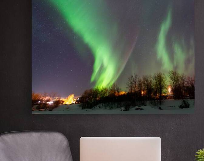 Celestial Symphony: Northern Lights Captured in Northwestern Saskatchewan by Dre Erwin Photography