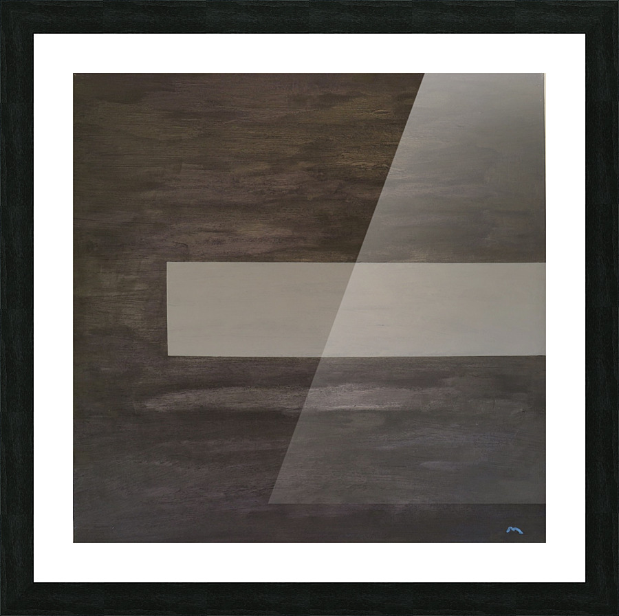 Subjective Horizon. Picture Frame print