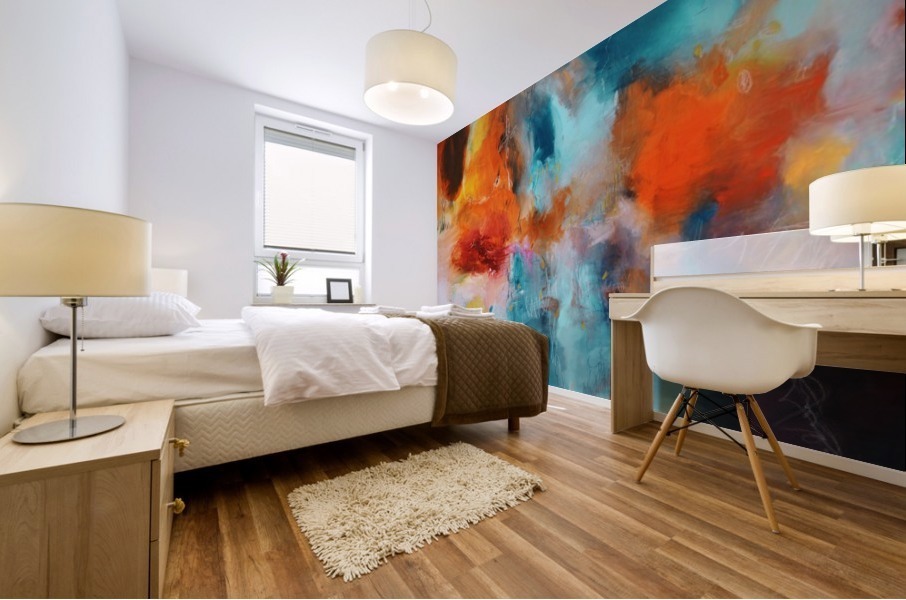 Abstract 07  Mural print