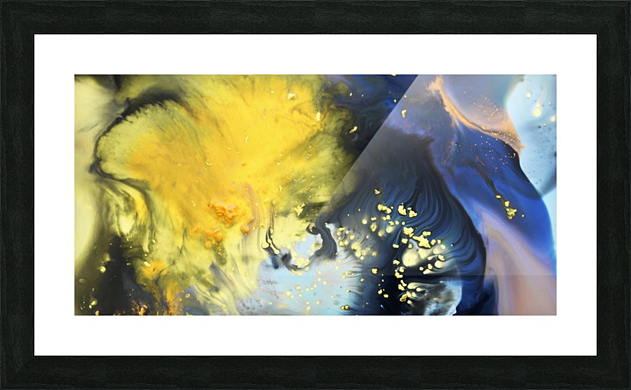 Liquid series 07 Picture Frame print