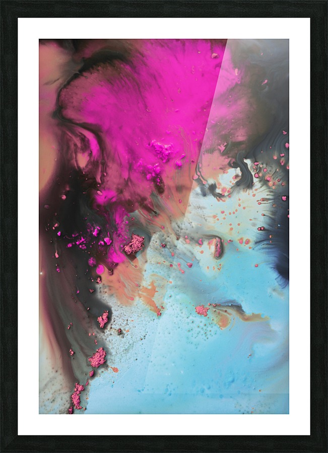Liquid series 06 Picture Frame print