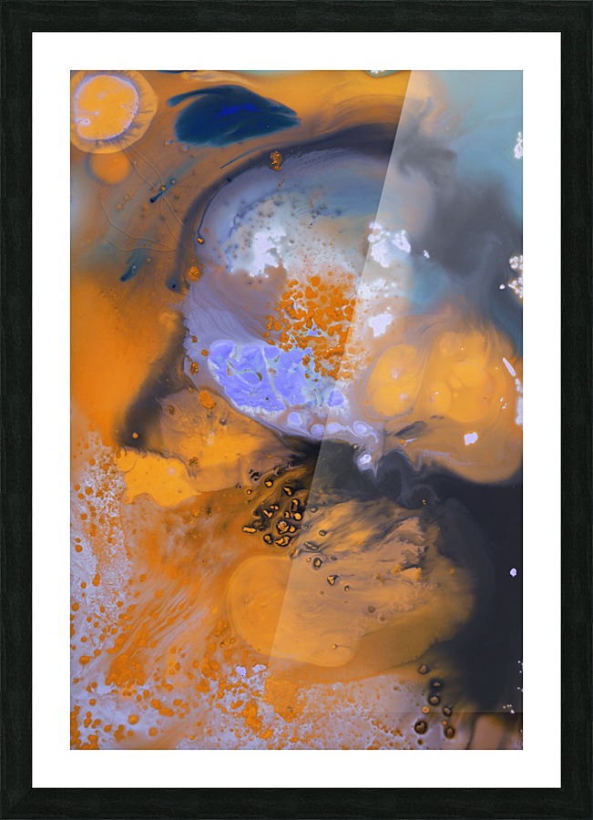 Liquid series 05 Picture Frame print