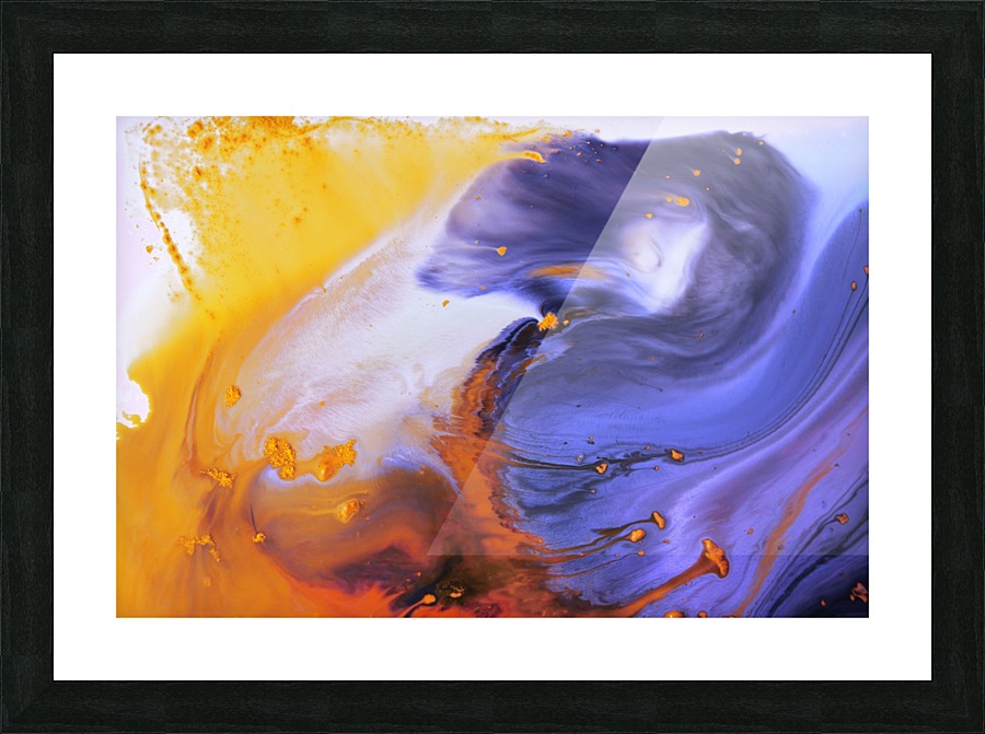 Liquid series 03 Picture Frame print