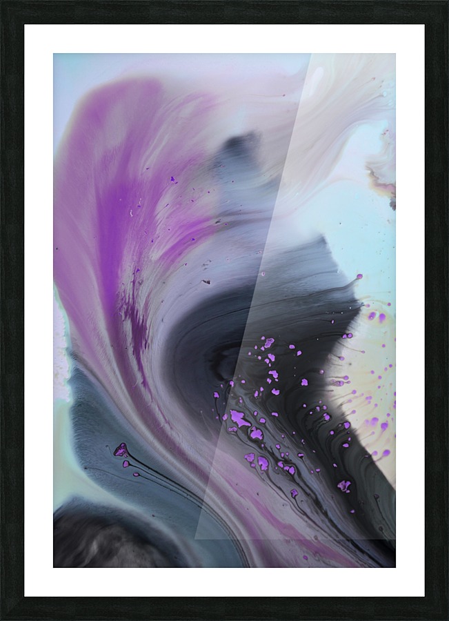 Liquid series 11 Picture Frame print