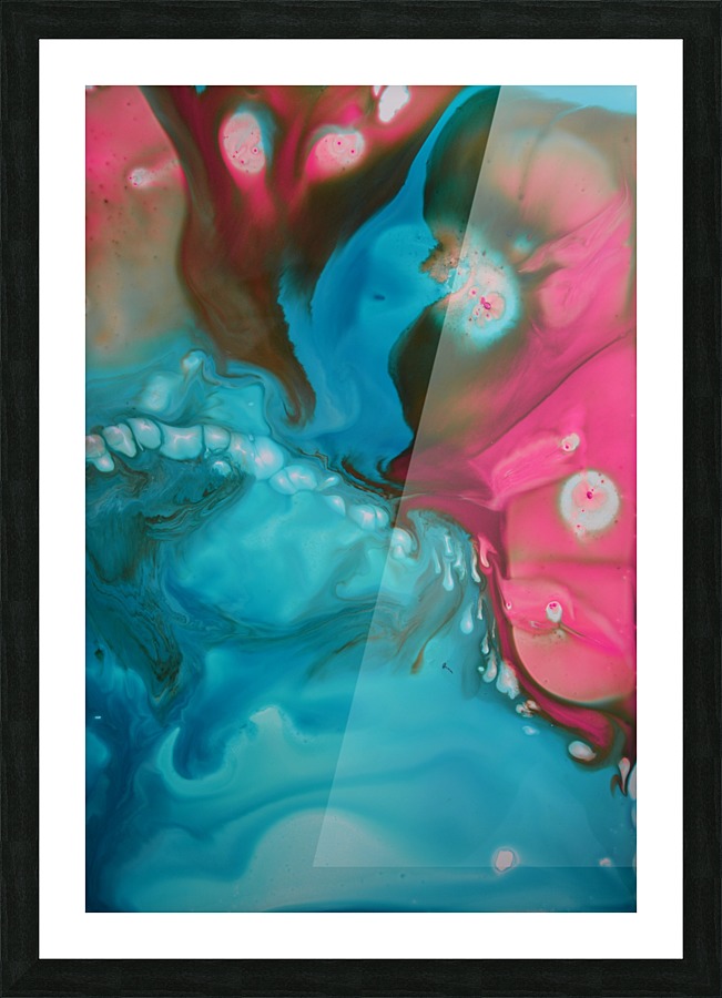 Liquid series 10 Picture Frame print
