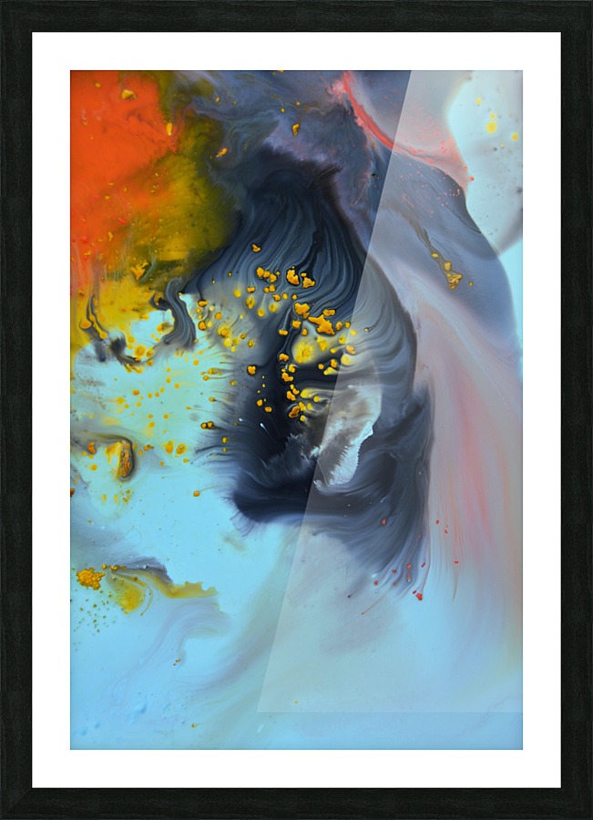 Liquid series 09 Picture Frame print
